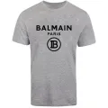 2021 Balmain-Paris France Fashion Vintage Men's Short Sleeve T Shirt Cotton Tee White T Shirt Short Sleeve Summer Casual Tee. 