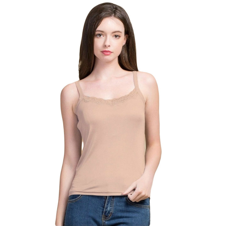 Soft Fabric Camisoles Tank Top for Women's