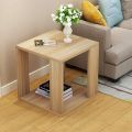 Elevate Your Living Space with Stylish wood table Coffee table Side table center Functionality | Versatile Beside Table with Ample Storage Shelves | Customizable Colors for a Personal Touch | Convenient Ready-to-Assemble Design. 