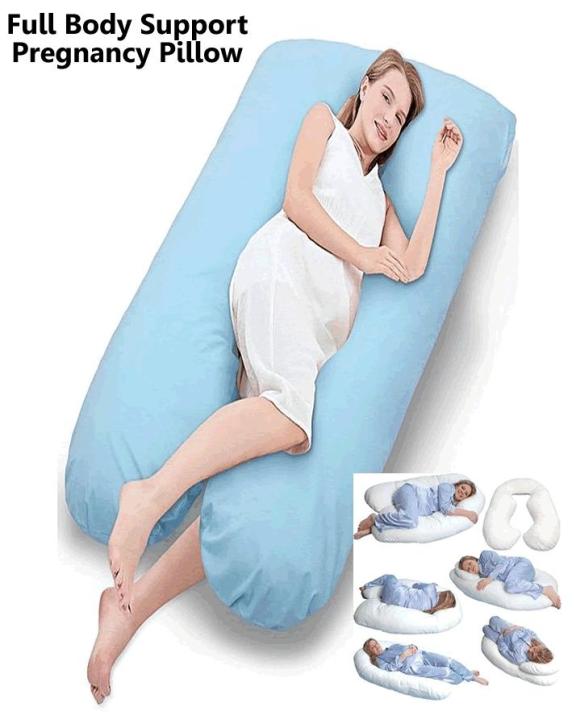 Full Body Support Pregnancy Pillow U-Shaped