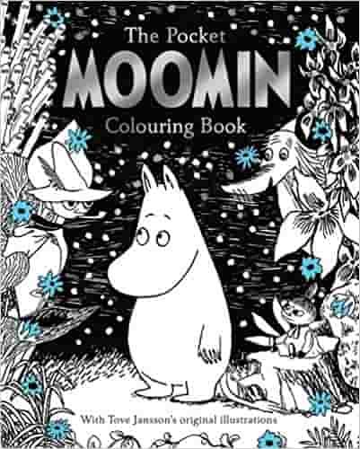 Liberty Books | The Pocket Moomin Colouring Book by Tove Jansson