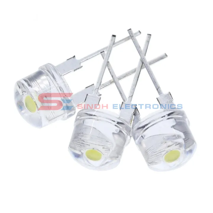 10PCS%20-%20F8%208MM%20White%20LED%20Super%20Bright%20Light%20Emitting%20Diode%200.5W%20-%20Image%202