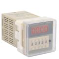 Nitrip Plastic O111ROM DH48J-8A Di tal LCD Electronic 8 Pin Counter Time Relay Time 0-999900. 