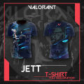 3D shooting game Valorant prit T Shirt fashion streetwear cosplay short sleeves for men kid cool hip hop t-shirts harajuku tops. 