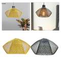 Iron Wire Lampshade Hanging Pendant Lighting for Farmhouse Kitchen Island. 