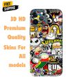 3D Premium Quality skin for All Mobile Models HD 3D Wrapping for iPhones Samsung And All other Modesls. 