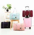 Foldable Travel Duffel Bag for Women and Men Waterproof Lightweight travel Luggage bag for Sports Gym and Vacation. 