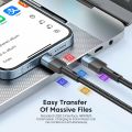【Maroon Aeeioi】Essager 100W USB C To Type C Cable USB-C PD Fast Charging Wire Cord For Macbook Samsung Xiaomi Type-C USBC Cable 3M Charger. 