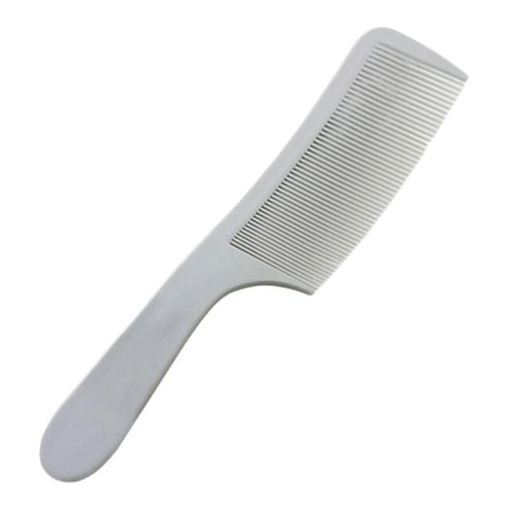 Professional Barber Comb Men's Curved Shaver Cutting Brush Barbers Metal Haircut Comb Anti-Static Comb Hair Styling Tools