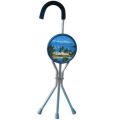 Walking Stick Portable Seat for Old People for Traveling. 