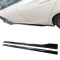 Side Skirts Universal For Car | Side Canard Universal | Red. 