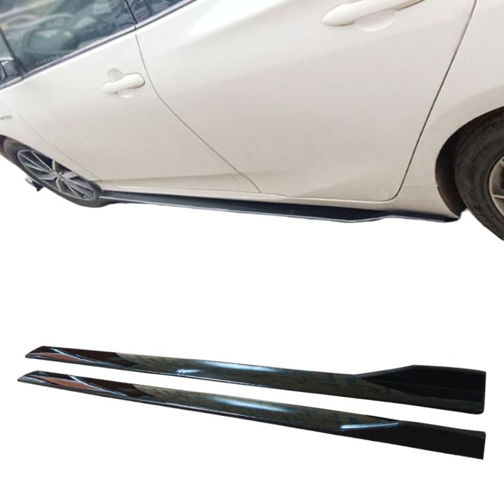 Side Skirts Universal For Car | Side Canard Universal | Red