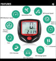 Bicycle Speedometer  & stopwatch computer SB 318 Bicycle speed calculator & stopwatch Digital speedometer Odometer bicycle meter bicycle. 