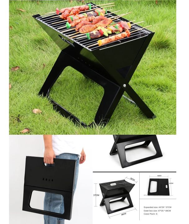 X%20STYLE%20Barbecue%20Grill,%20BBQ%20/%20BAR%20B%20Q%20GRILL%20FOLDABLE%20Portable%20Grill%20WITH%20COOKING%20PLATE%20-%20Image%204