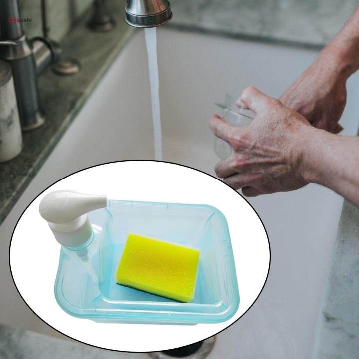 Soap%20Dispenser%20and%20Scrubber%20Holder%20Kitchen%20Soap%20Dispenser%20Multifunctional%20Rectangle%20Sponge%20Holders%20with%20Soap%20Dispenser%20Manual%20for%20Bathroom%20-%20Image%206