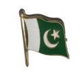 Pack of 12pc - Pakistan Flag Badge - Metal. 