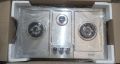 Trust Gas Automatic Hob - 3 Burner Model TH-3102-S Steel Top. 