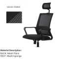 Executive Office Chair Mesh back & Headrest Office chair Director Office Chair Back Height Adjust Desk chair Office with Back lumber support. 