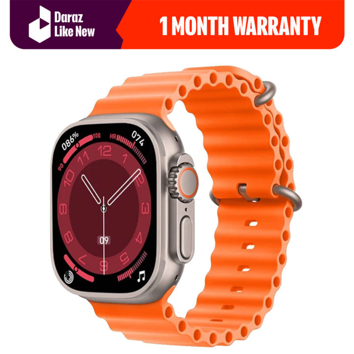 Daraz Like New Smart Watches X8 Plus Ultra Smart Watch Orange Daraz.pk