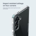 Nillkin Luxury Soft Silicone Case for Samsung Galaxy S24 Phone Cases Transparent TPU + PC Silicone Clear Back Cover. 
