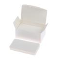 100pcs 4.5*8cm Blank Card For Business Cards For Message And Book Name. 
