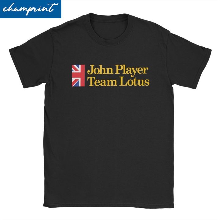 Men Women T-Shirt Jps John Player Special Team Lotus Novelty Cotton Tee Shirt Short Sleeve T Shirts Tops Graphic Printed