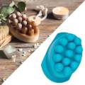 Silicone Massage Soap Model Epoxy Casting Cement Clay Model DIY Crafts 3D Soaps Making Handmade Soap Model for Pudding, Fondant, Cake. 