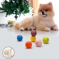 Squeaky Dog Toys -Cute Funny ge Latex Dog Balls for Small Puppy and Medium Pets Dogs (6 Pack). 
