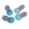 Dog Winter Shoes Anti-Slip Knit Socks Small Pet Cat Shoes Thick Warm Paw Protector Dog Socks. 