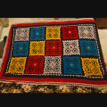 Fully Handmade Applique Work Charpai Ralli/Rilli/Relhi/Gindi Sindhi traditional Ralli(Complete made). 