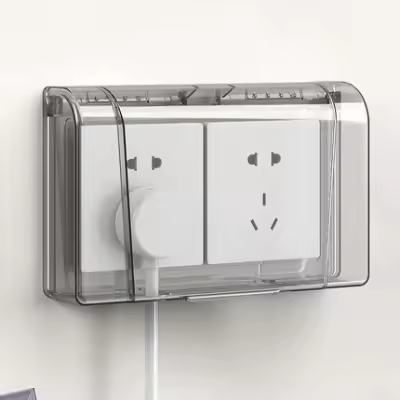 Switch Socket Waterproof Socket Box 6 x 3 inches Kitchen Household