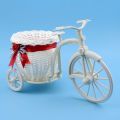 Floral cycle Gift With Basket Best For Home decoration Perfect Additions To Wedding Flowers Bouquets Festival Decor Occasion Decor Birthday Decoration Anniversary Wedding Gift Birthday Mother's Day Father's Day Eid Party Karva Chauth Holi Easter. 