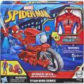 Hasbro: MARVEL TITAN HERO POWER FX SERIES: SPIDER-MAN WITH POWER CYCLE (E3364). 