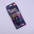 【FUN LIVE】 24Color 12Pc Double-Headed Color Lead Pencil Wood Colored Pencils For Drawing Stationery Office Accessories School Supplie. 