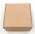 Craft Card Boxes Brown + White 2 in 1, For Gift Packing, Shipping Boxes Size 5" x 4.9" x 1.8". Packing Material. 