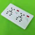 Universal Multi-functional Multi Plug Socket Wall Power Socket (5 in 1) Double China Fitting Sheet China Switch Board. 