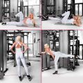 Ankle Strap Adjustable D-ring Gym Durable Cuffs for Cable Machines Workouts Leg & Butt Weight Lifting Exercises. 