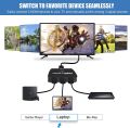 HDMI Switcher 3 in 1 out, Support HDCP2.2, HDR,1080P 3D, HDMI 2.0 switcher for Fire Stick, PS5,Sky Box,X BOX,Games Consoles,DVD,PC,Roku Etc. 