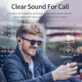 Awei T55 Wireless Bluetooth Earphones With Mic Wireless Headphones In-ear TWS Earbuds Waterproof IPX4 Sport Gaming Headset. 