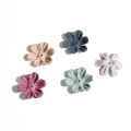30PCS New Five-petal Rose Flower Handmade Flower DIY Three-Dimensional Flower Fabric Flower Clothes Dress Decoration. 