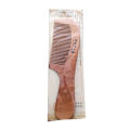 Hair Wooden Comb With Handle | Natural  Peach Handle Wood Comb | 100% Organic Wooden Hair Brush. 