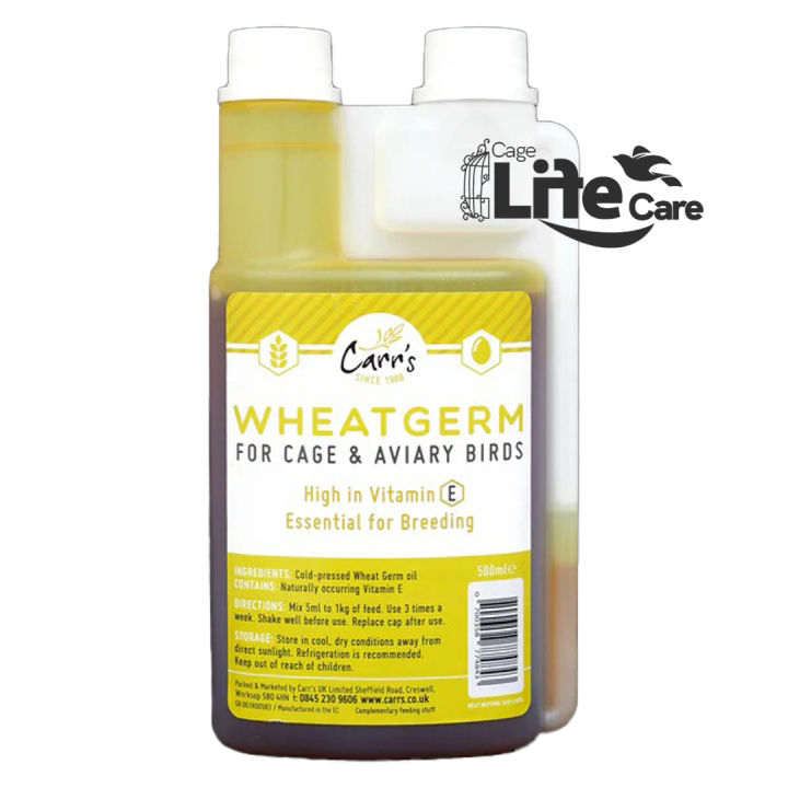 Carrs Wheatgerm oil - High Vitamin E Supplement for all kinds of birds Breeding Supplement ( Carr's UK )