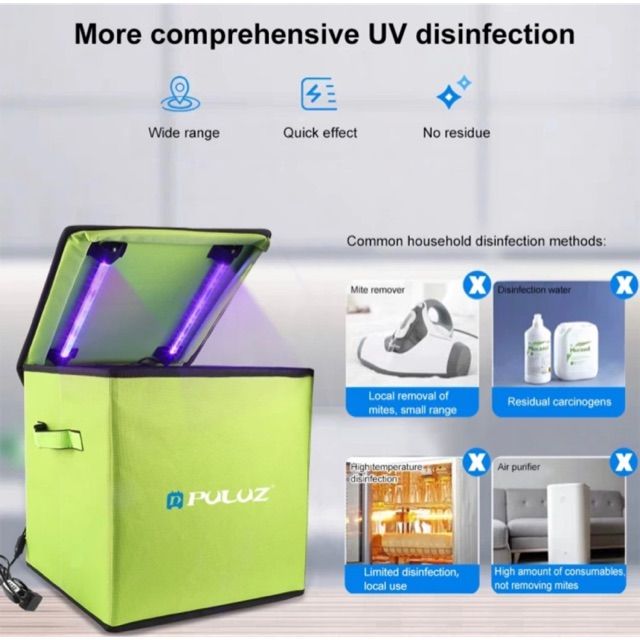 PULUZ 30cm UV Light Germicidal Sterilizer Disinfection Tent Box