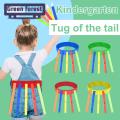 Green forest Sticky Tail Game Toy Exquisite Workmanship Children Adult Grab The Tail Props. 