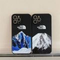 Cartoon Super Mario Phone Case for IPhone14 13 Pro Max XR XS Max X Phone Cover Mountain Peak Silicone Matte Soft TPU Back Cover. 