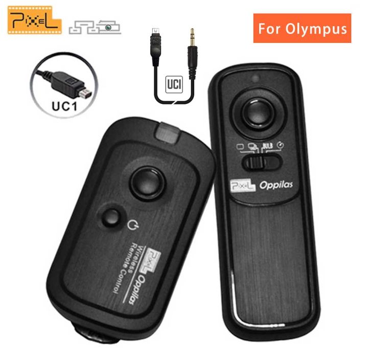 Pixel RW-221 UC1 Wireless Remote Commander Shutter Release Cable Cord Compatible for Olympus Pen Digital Cameras Replaces Olympus RM-UC1
