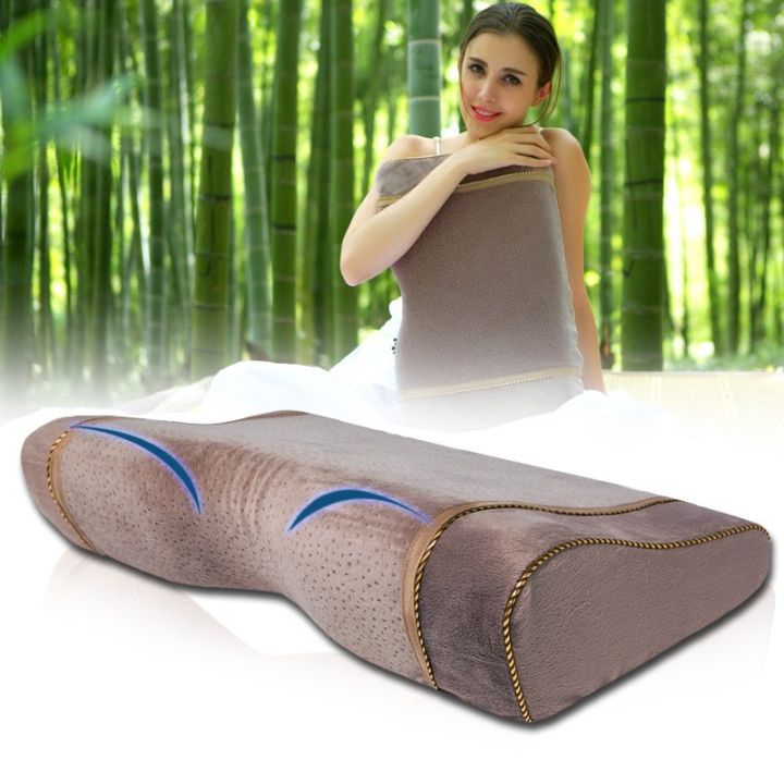 Winter velvet cotton bamboo fiber 50x30 butterfly memory changeable pillowcase single pillowcase