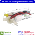 Generic DC 12V 300mA Self-Priming Mini Water Pump 1300ml 370 Diaphragm Pump for DIY Projects by Electrica. 