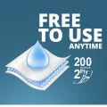 WBM Facial Tissue Paper Rose Fragrance - 400s - 2Ply | Super Soft Tissues. 