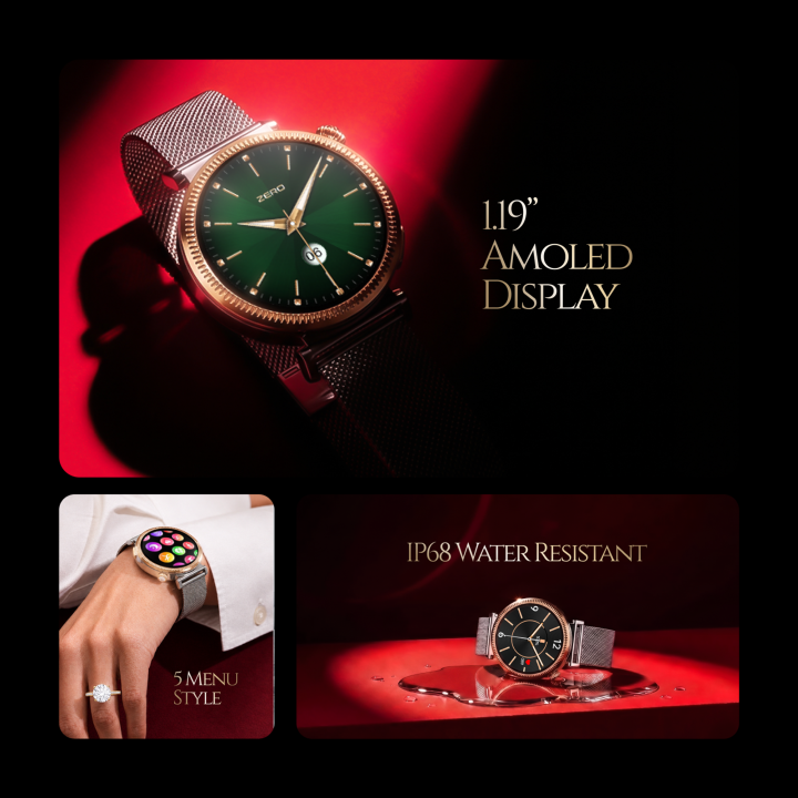 Zero%C2%AE%20Jewel%20Pro%20Smartwatch%20for%20Women%20%201.1"%20AMOLED%20Display,%20Bluetooth%20Calling,%20110+%20Sports%20Modes,%20Health%20Tracking%20%20Diamond-Cut%20Design%20with%20Stainless%20Case%20%20Best%20Lightweight%20Smartwatch%20for%20IOS%20&%20Android%20-%20Image%204